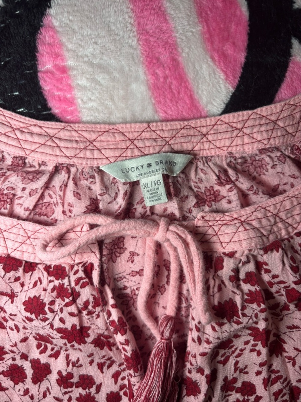 LUCKY BRAND Bohemian Floral Blouse - Picture 2 of 6